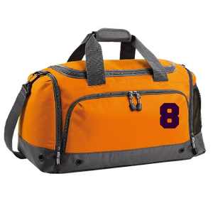 Set Tas nummers Strijkletters Fresh Flock Paars - afb. 1