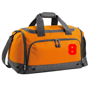 Set Tas nummers Strijkletters Fresh Flock Rood - afb. 1