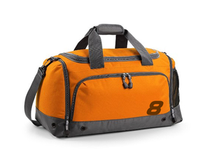 Set Tas nummers Strijkletters Pep Flock Bruin - afb. 1