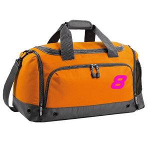 Set Tas nummers Strijkletters Pep Flock Neon Roze - afb. 1