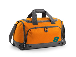 Set Tas nummers Strijkletters Pep Flock Teal - afb. 1