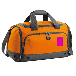 Set Tas nummers Strijkletters Pum Flock Magenta - afb. 1
