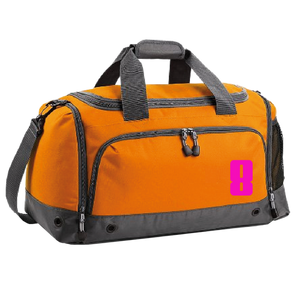 Set Tas nummers Strijkletters Pum Flock Neon Roze - afb. 1