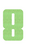 Set Tas nummers Strijkletters Pum Glitter Neon Green Glitter 447 - afb. 2