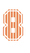 Set Tas nummers Strijkletters SF Mirror Rood - afb. 2