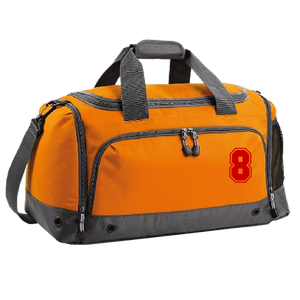Set Tas nummers Strijkletters SF Metallics Rood Metallic - afb. 1