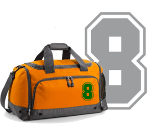 Set Tas nummers Strijkletters SF Flex Midden Groen - afb. 1