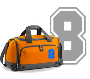 Set Tas nummers Strijkletters SF Flex Licht Blauw - afb. 1