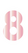 Set Tas nummers Strijkletters Vag Mirror Roze - afb. 2