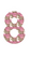 Set Tas nummers Strijkletters Vag Design Leger Roze - afb. 2