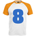 Shirt incl opdruk 8 Flex Helderblauw - afb. 1