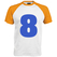 Shirt incl opdruk 8 Flex Oceaanblauw - afb. 1