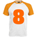 Shirt incl opdruk 8 Flex Oranje - afb. 1