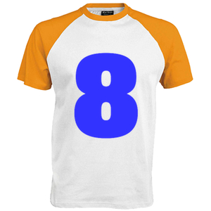 Shirt incl opdruk 8 Flex Pacific Blauw - afb. 1