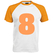 Shirt incl opdruk 8 Flex Pastel Oranje - afb. 1