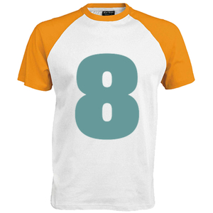 Shirt incl opdruk 8 Flex Turquoise - afb. 1