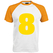 Shirt incl opdruk 8 Flex Donker Geel - afb. 1