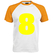 Shirt incl opdruk 8 Flex Licht Geel - afb. 1