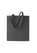Shopper met korte hengsels in vele kleuren Donker Grijs - afb. 1