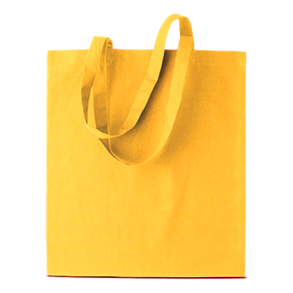 Tas met korte hengsels in vele kleuren Geel - afb. 1
