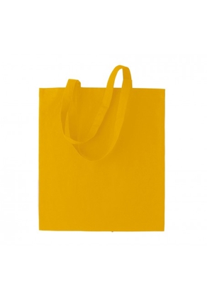 Shopper met korte hengsels in vele kleuren Geel - afb. 1