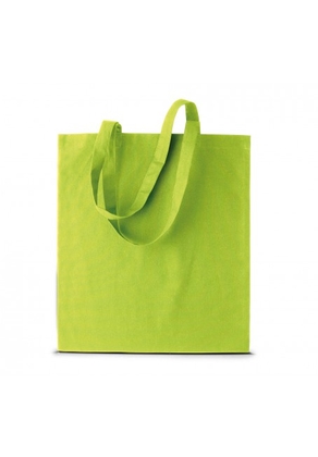 Shopper met korte hengsels in vele kleuren Limoen Groen - afb. 1