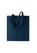 Shopper met korte hengsels in vele kleuren Marine Blauw - afb. 1