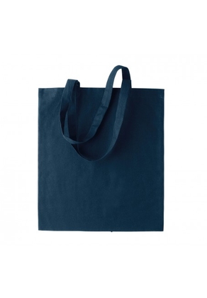 Shopper met korte hengsels in vele kleuren Marine Blauw - afb. 1