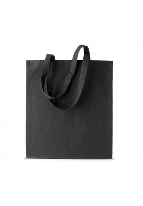 Shopper met korte hengsels in vele kleuren Zwart - afb. 1