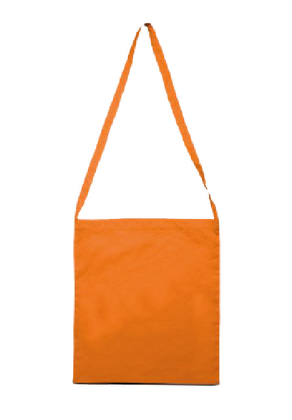 Tas met lange hengsels in vele kleuren Oranje - afb. 1