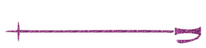 Ski stok Glitter Lavender 428 - afb. 1