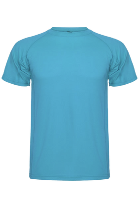 Sportshirt Kids Turquoise - afb. 1