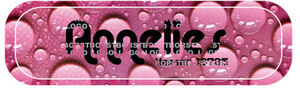 Sticker BubbleGum 5 cm lang Flex BORSTLOGO - afb. 1