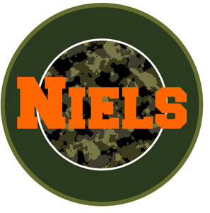 Sticker Legergroen Flex Oranje - afb. 1