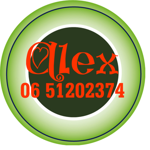 Sticker Groen 4 cm Rond Flex Licht Rood - afb. 1