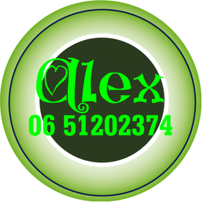 Sticker Groen 4 cm Rond Flex Neon Groen - afb. 1
