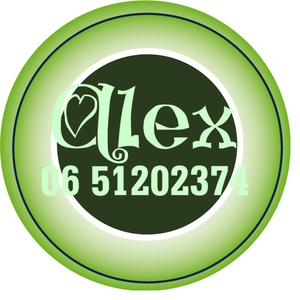 Sticker Groen 4 cm Rond Flex Mint Groen - afb. 1