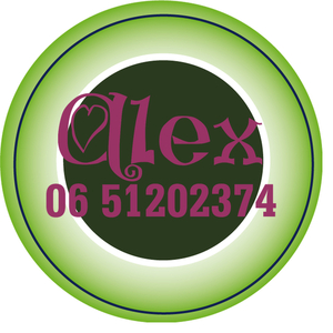 Sticker Groen 4 cm Rond Flex Cardinaal Rood - afb. 1