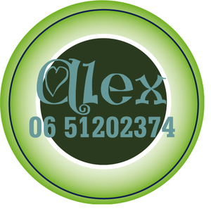 Sticker Groen 4 cm Rond Flex Turquoise - afb. 1