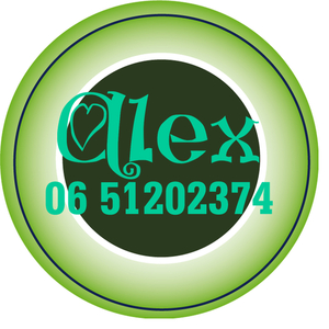 Sticker Groen 4 cm Rond Flex Aquagroen - afb. 1