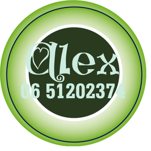 Sticker Groen 4 cm Rond Flex Pastel Groen - afb. 1