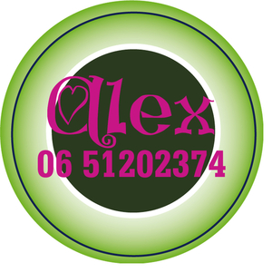 Sticker Groen 4 cm Rond Flex Framboos - afb. 1