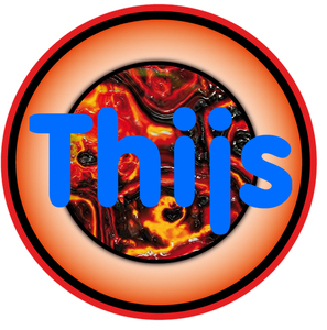 Sticker Lava 4 cm Rond Flex Licht Blauw - afb. 1