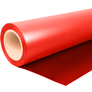 Stretch Flex per strekkende meter Zwart Rood - afb. 1