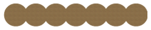 Strijkslinger Bol Design Carbon Goud - afb. 1