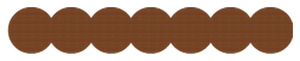 Strijkslinger Bol Design Leer Bruin - afb. 1