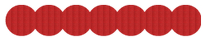 Strijkslinger Bol Design Leer Rood - afb. 1
