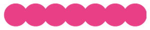 Strijkslinger Bol Polyester Ondergrond Neon Roze - afb. 1