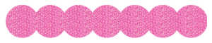 Strijkslinger Bol Glitter Holo Pink - afb. 1
