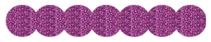 Strijkslinger Bol Glitter Lavender - afb. 1